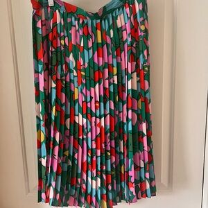 J. Crew Multicolor A-Line Skirt